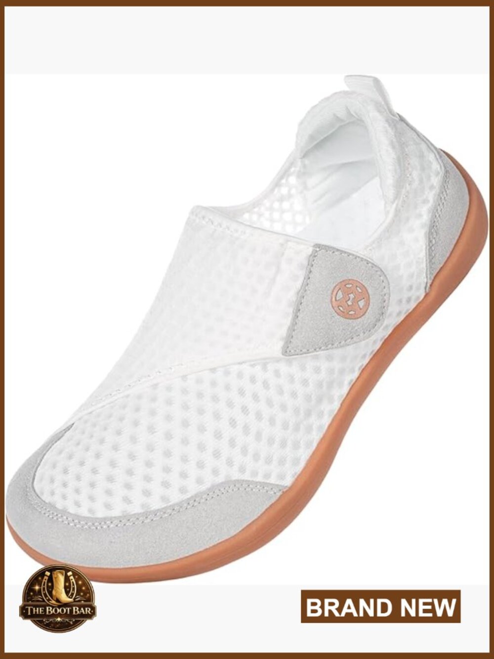 Wide Width Diabetic Slippers with Arch Support Breathable Barefoot Shoes